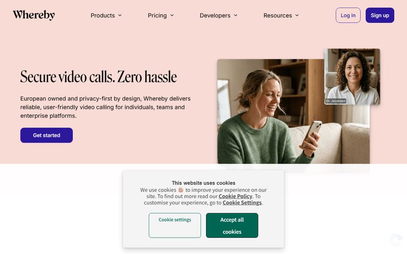 Whereby Meetings（ウェアバイ）の公式サイト